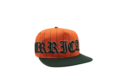 Fooley Orange Pinstripes Snapback