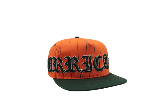 Fooley Orange Pinstripes Snapback