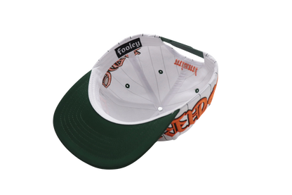 Fooley White Pinstripes Snapback