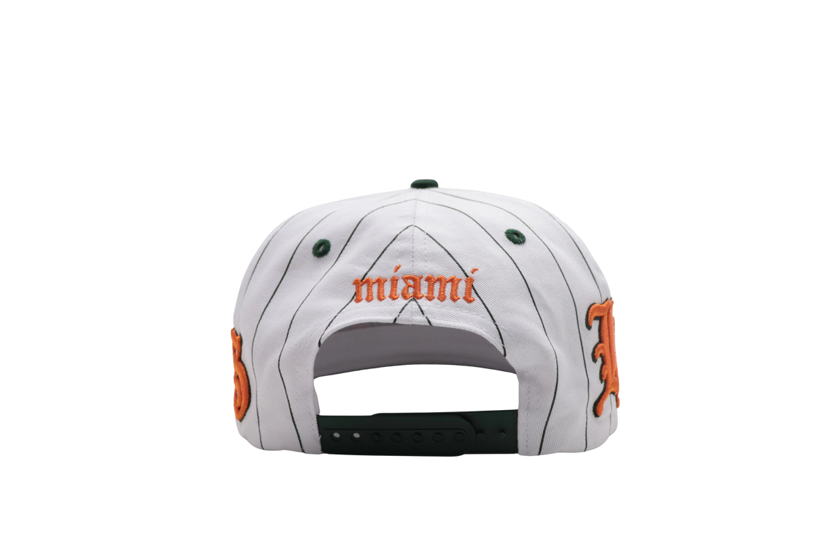 Fooley White Pinstripes Snapback