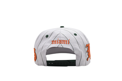 Fooley White Pinstripes Snapback