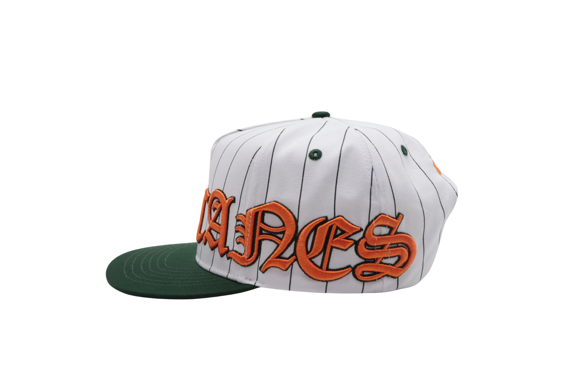 Fooley White Pinstripes Snapback