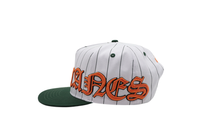 Fooley White Pinstripes Snapback