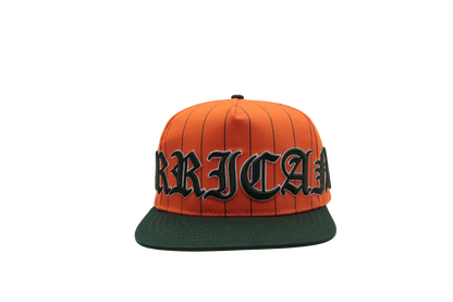 Fooley Orange Pinstripes Snapback