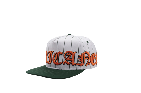 Fooley White Pinstripes Snapback