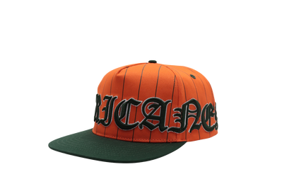 Fooley Orange Pinstripes Snapback