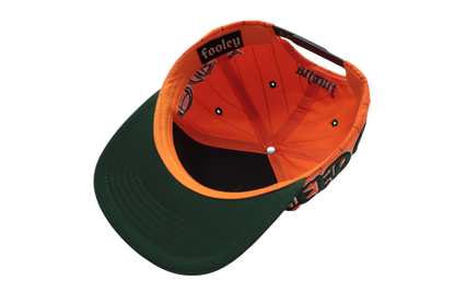 Fooley Orange Pinstripes Snapback